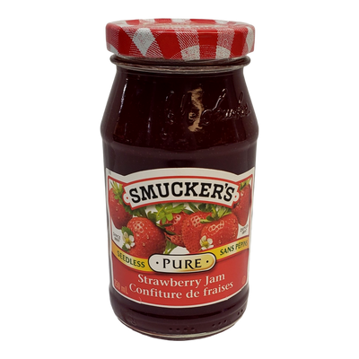 Smucker's Pure Seedless Strawberry Jam, 250 mL