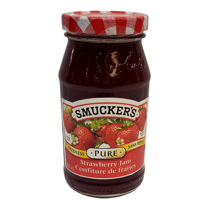 Smucker's Pure Seedless Strawberry Jam, 250 mL