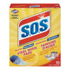 S.O.S Soap Filled Steel Wool Pads, 10ct