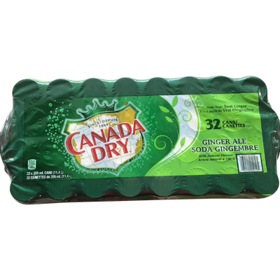 Canada Dry Ginger Ale, 32 ct