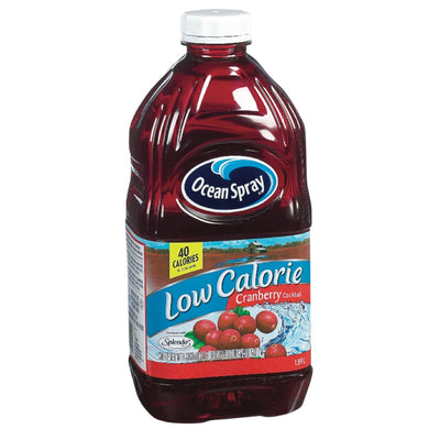 Ocean Spray Low Calorie Cranberry Cocktail, 1.89L