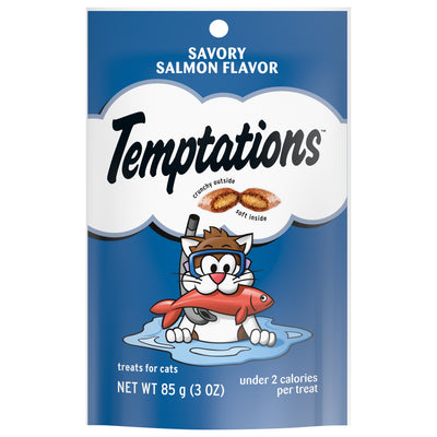 Whiskas Temptations Savory Salmon Flavor, 85 g