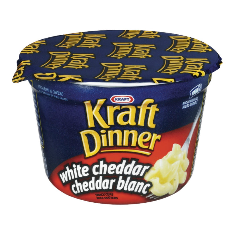 Kraft Dinner White Cheddar Mac & Cheese Cup, 58 g