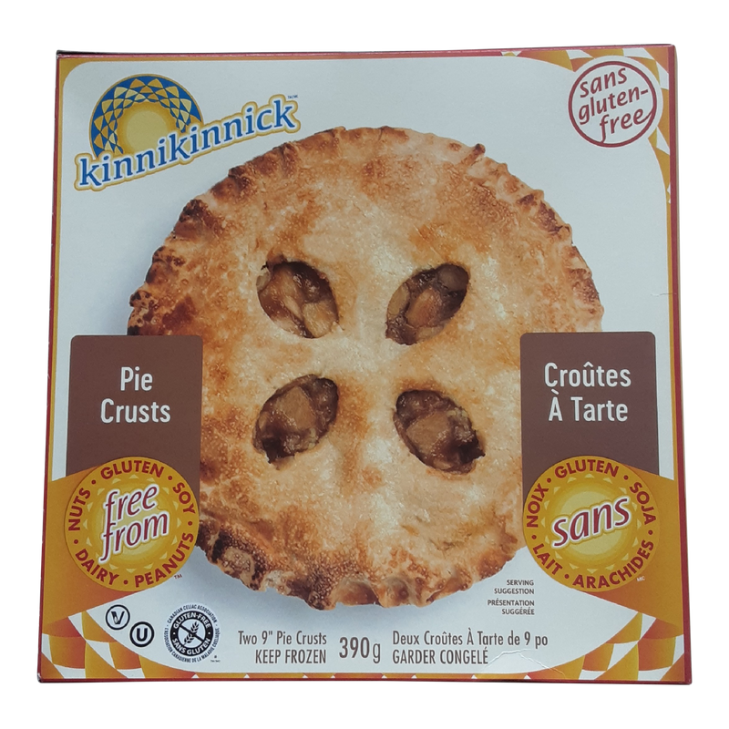 Kinnikinnick Gluten Free Pie Crusts, 390 g