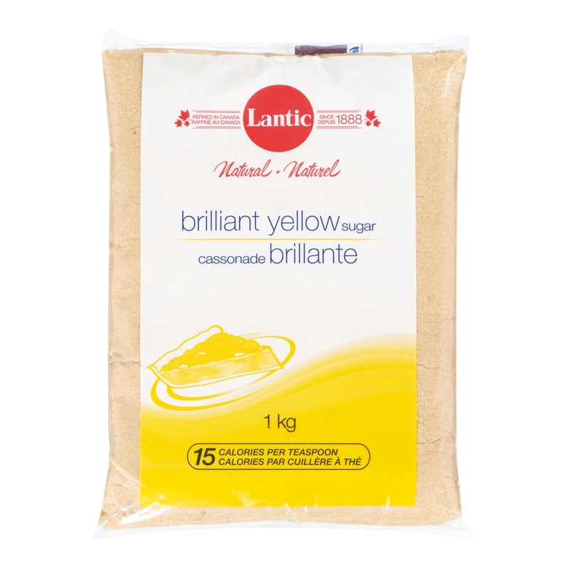 Lantic Brilliant Yellow Sugar, 1 kg