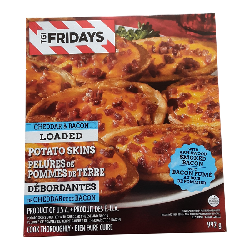 TGI Friday's Loaded Cheddar & Bacon Potato Skins, 992 g