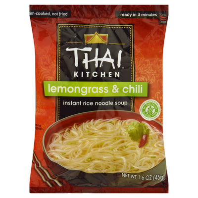 Thai Kitchen Lemongrass & Chili Instant Rice Noodle Soup, 45 g