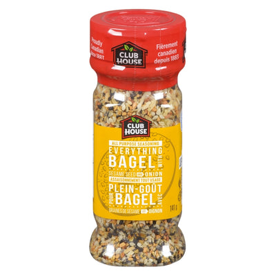 CLUB HOUSE EVERYTHING BAGEL SEASONING, 141 g