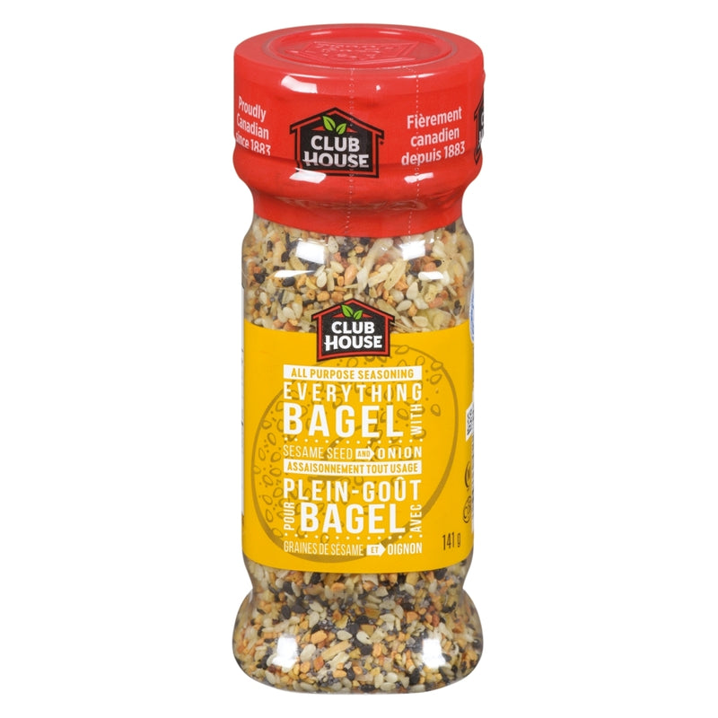 CLUB HOUSE EVERYTHING BAGEL SEASONING, 141 g