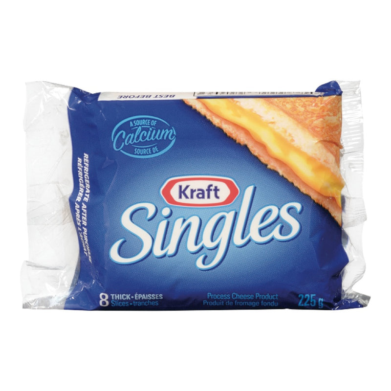 Kraft Singles Process Cheese Product, 8 ct