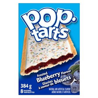 Pop Tarts Frosted Blueberry, 384 g