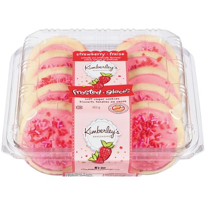 Kimberleys Frosted Strawberry Sugar Cookies, 383 g
