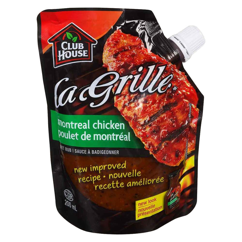 Club House La Grille Montreal Chicken Sauce, 200 mL