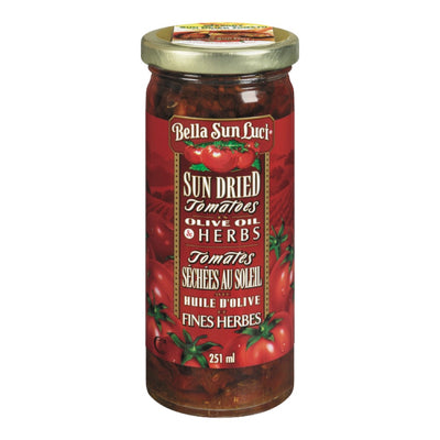 Bella Sun Luci Sun Dried Tomatoes Olive Oil & Herbs, 251 mL
