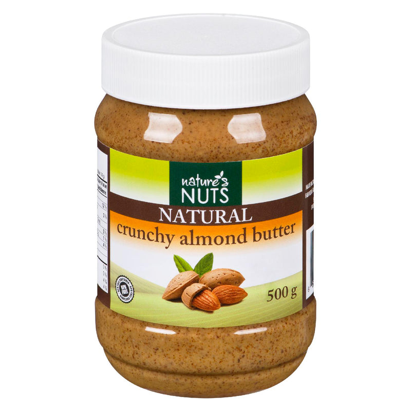 NN CRUNCHY NATURAL ALMOND BUTT
