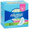 Always Maxi Long Super Size 2 Pads, 18 pads