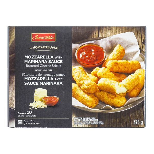 IRRESISTIBLES MOZZA STICKS W/S