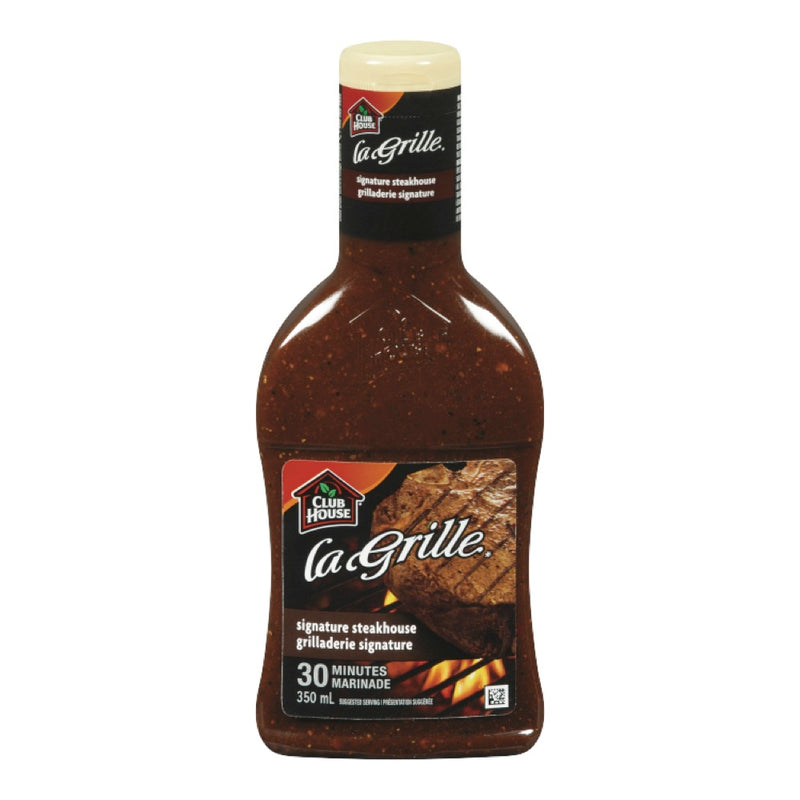 La Grille Signature Steakhouse Marinade, 350 mL
