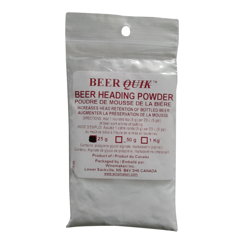 BEER HEADING POWDER, 25g