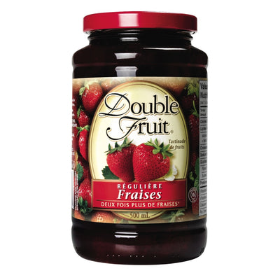 Double Fruit Strawberry Jam, 500 mL