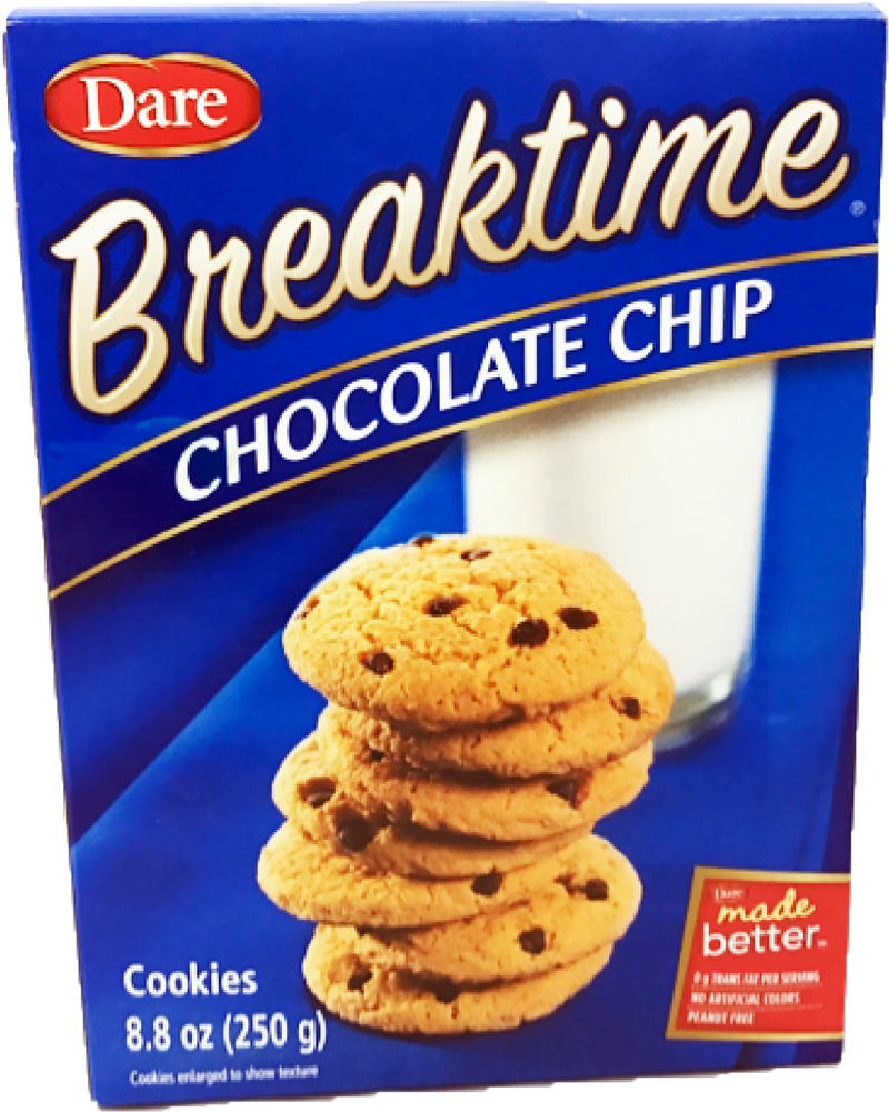 Breaktime Chocolate Chip Cookies, 250 g