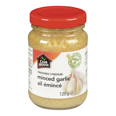 Club House Prepared Minced Garlic, 120 g