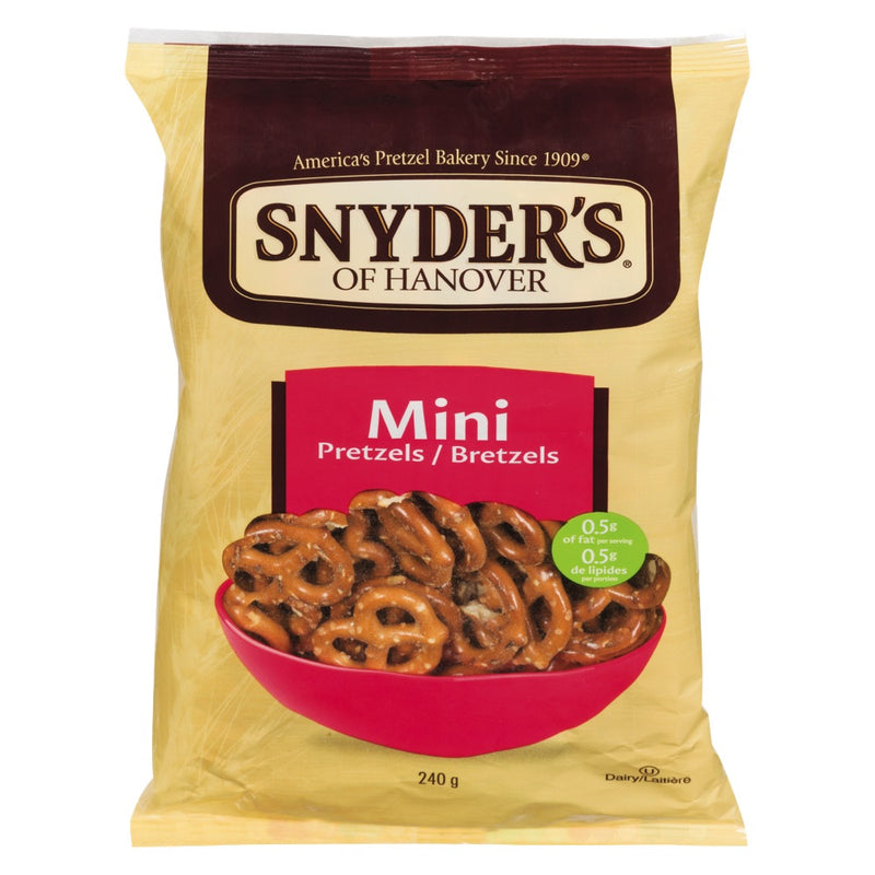 Snyder's Of Hanover Mini Pretzels, 240 g