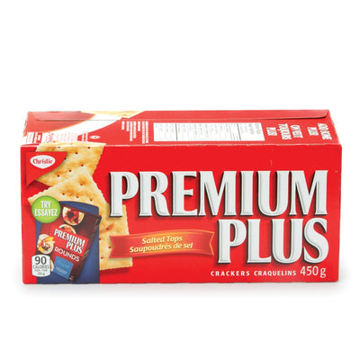 Premium Plus Salted Tops Crackers, 450 g