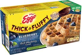 EGGO THICK & FLUFFY BLUEBERRY