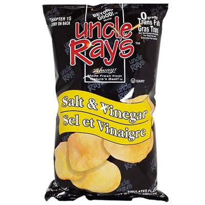 Uncle Ray's Salt & Vinegar Flavored Potato Chips, 1 ct