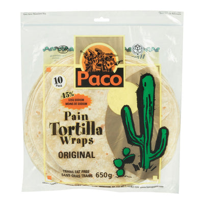 Paco Original Tortilla Wraps, 650 g
