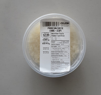 Shredded Parmesan Cheese