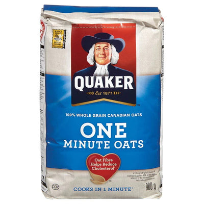 Quaker One Minute Oats, 900 g