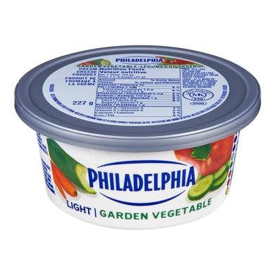 PhiladelphiaLight Garden Vegetable Green Cheese, 227 g