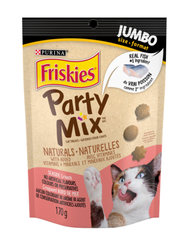 FRISKIES PARTY MIX SEASIDE CRUNCH