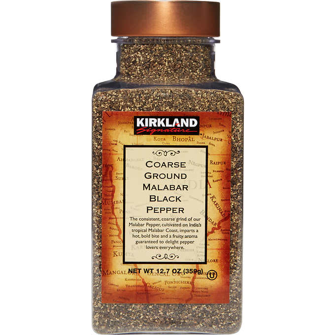 Kirkland Signature Coarse Ground Black Pepper, 359 g