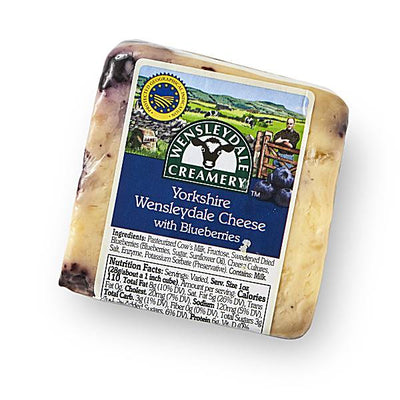 Yorkshire Wensleydale Cheese With Blueberries, 150 g