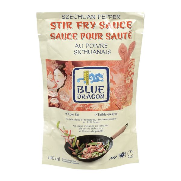 Blue Dragon Szechuan Pepper Stir Fry Sauce, 140 mL