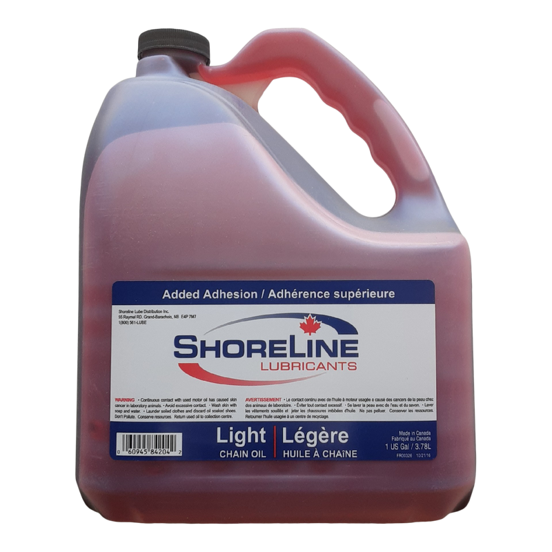 Shoreline Lubricants Light Chain Oil, 3.79 litre