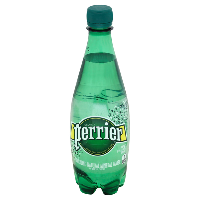 Perrier Natural Mineral Sparkling Water, 500 mL