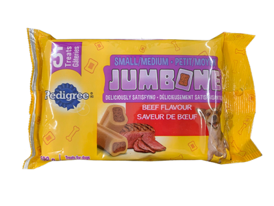 Pedigree Small/Medium Jumbone Beef Flavour, 500 g  (5 ct)