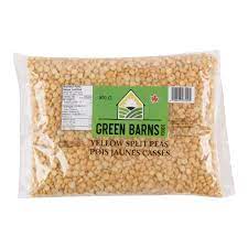 Green Barns Yellow Slit Peas, 900 g