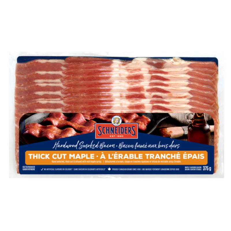 Schneiders Thick Cut Maple Bacon, 375 g