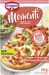 DR. OETKER MOMENTI TOMATO & MOZZARELLA PIZZA, 185g