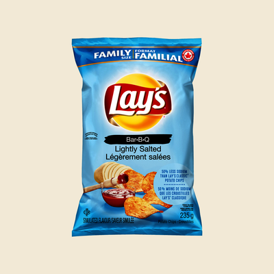 Lay's Bar B-Q Lightly Salted, 235g