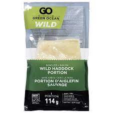 HADDOCK PORTION BONELESS WITH SKIN ON, 114 g