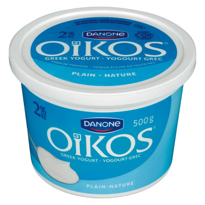 Oikos Plain Greek Yogurt, 500 g