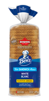 Ben's Xtra White Thin Sandwich Bread, 675 g