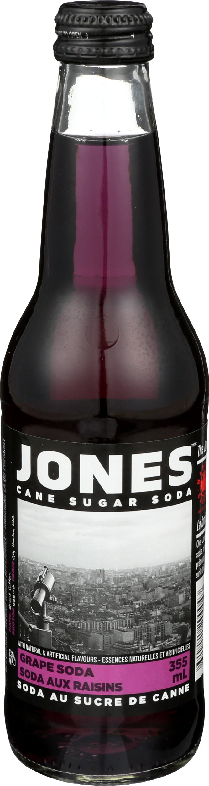 Jones Grape Soda, 355 ml
