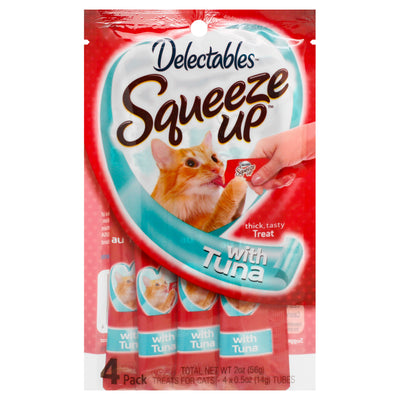 Delectables Squeeze Ups With Tuna Squeeze Ups, 4 x 14 g